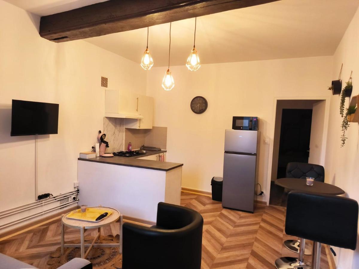 Le Temps D'Un Moment Apartment Troyes Luaran gambar